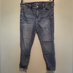 American Eagle Outfitters Women's Cropped Denim Jeans
